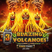 3 Blazing Volcanoes Power Combo Slot Game Image